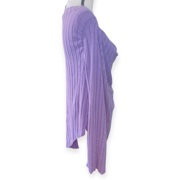 Cute Off the Shoulder Triangle Long Sleeve Shirt - Picture 5 of 6